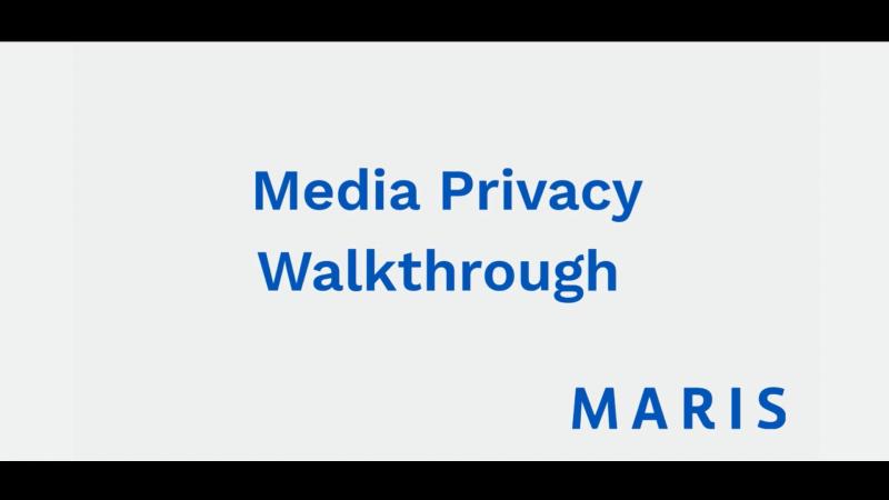 Media Privacy Walkthrough - Product
