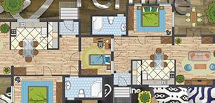 Total Living Area Price Per Square Foot - Matrix