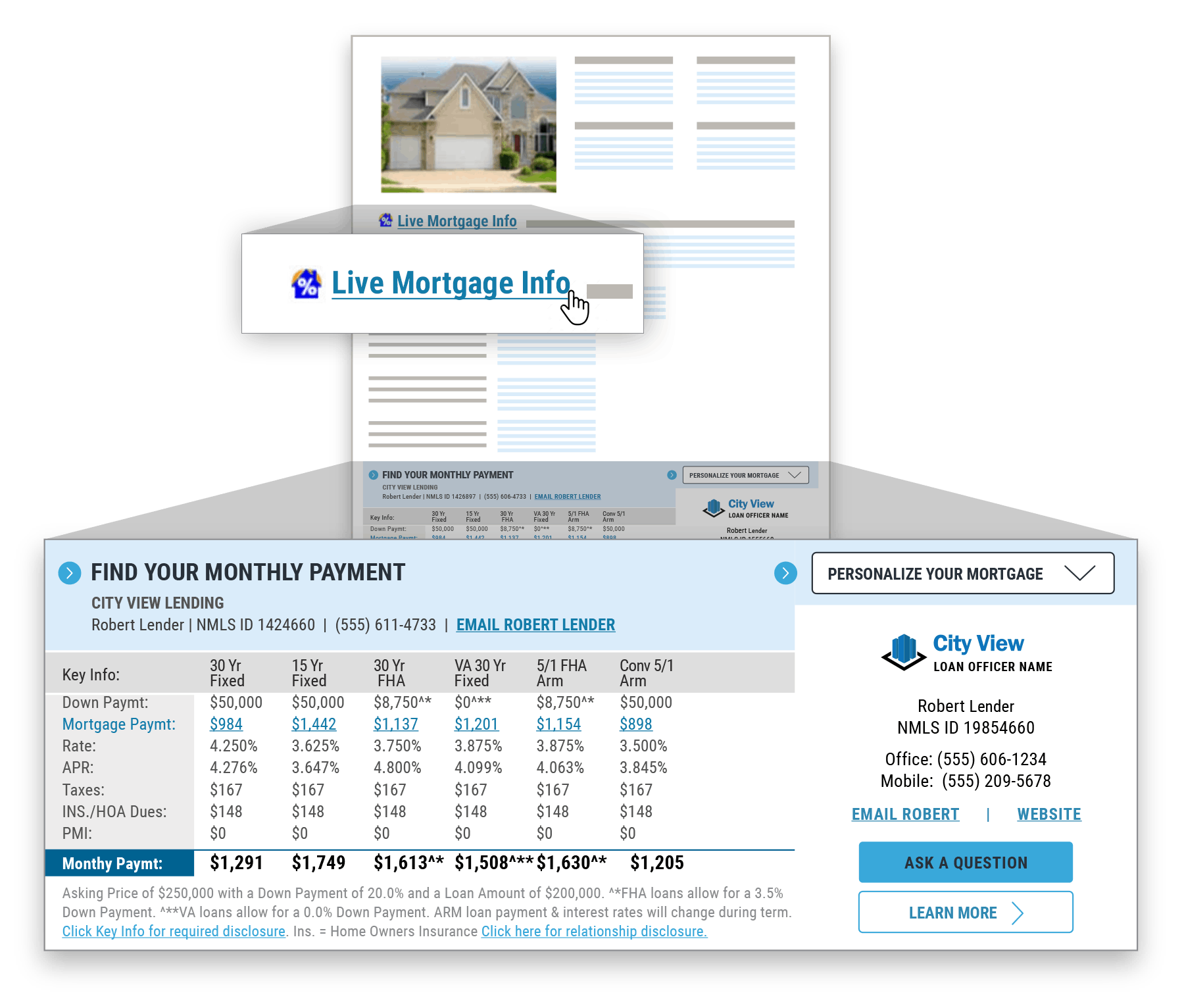 RatePlug Calculation Image